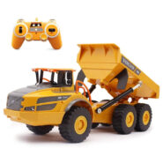جی جی توی | ggtoy - ماشین کنترلی برند دبل ای مدل Articulated Dump Engineer Truck 581-003