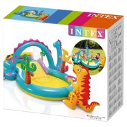 خرید استخر اینتکس سایز بزرگ طرح سرسره دار Intex 57135 | قیمت و مشخصات | فروشگاه اسباب بازی جی جی توی