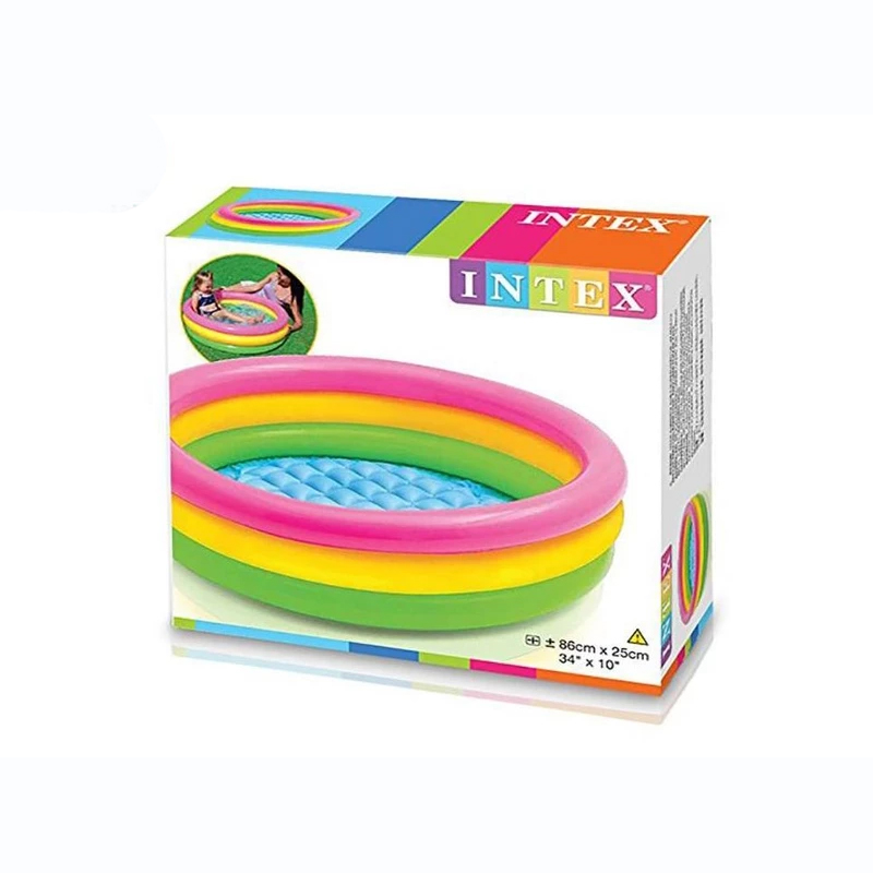 خرید استخر بادی اینتکس طرح رنگین کمان Intex 58924 | قیمت ویژه در فروشگاه اسباب بازی جی جی توی خرید استخر بادی اینتکس طرح رنگین کمان Intex 58924 | قیمت ویژه در فروشگاه اسباب بازی جی جی توی