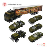 ست ماشین فلزی طرح ارتشی (Army Alloy Car) | قیمت و خرید ماشین جنگی دایکست | فروشگاه اسباب بازی جی جی توی